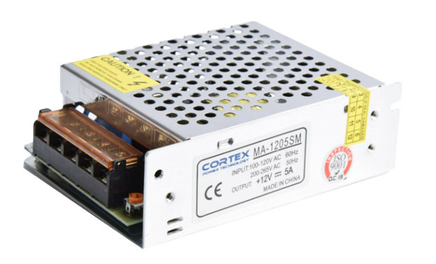 CORTEX 12V 5A PLASTİK KASA ADAPTÖR